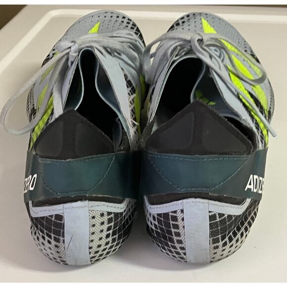 Adidas Adizero Finesse Spikes 10 Gray Neon – Shoes + Extra Spikes & Tools IE2769 main image 7